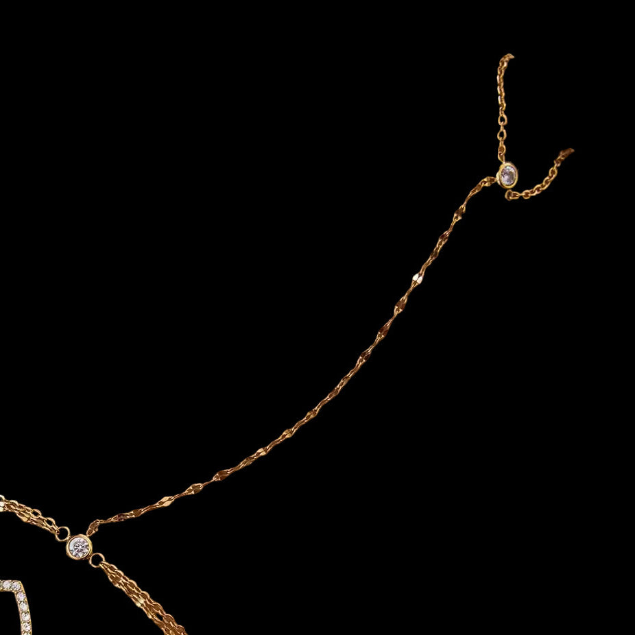 Golden Goddess Hand Chain