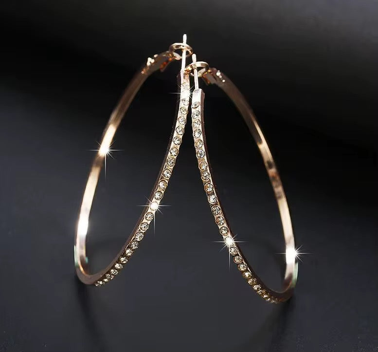 Glow Hoop Earrings